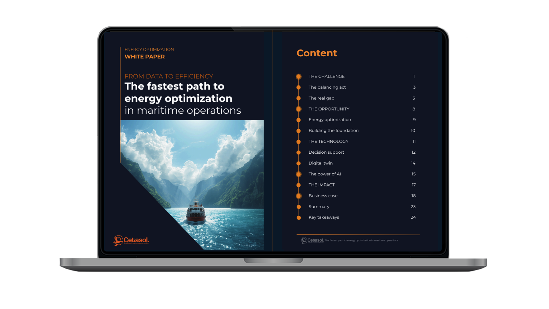 From data to efficiency: The fastest path to energy optimization in maritime operations