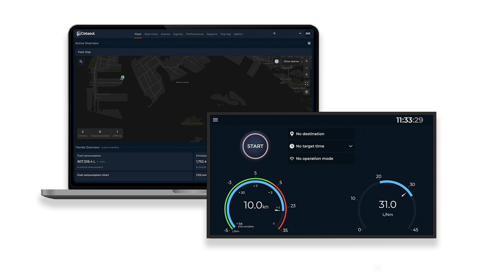 iHelm vessel performance management platform