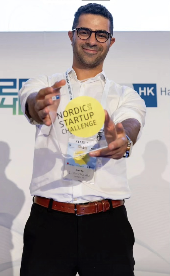 Cetasol winners of the Nordic Startup Challenge