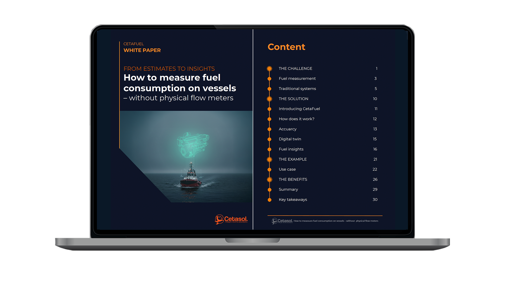How to measure fuel consumption on vessels - without physical flow meters